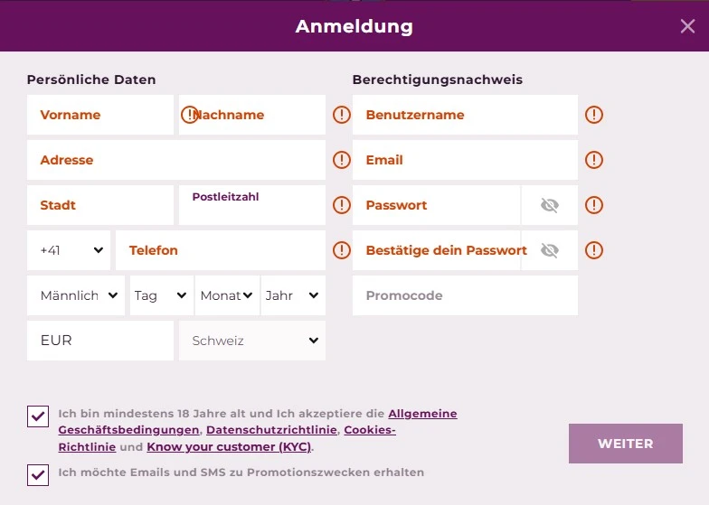 Magical Spin Casino anmeldung